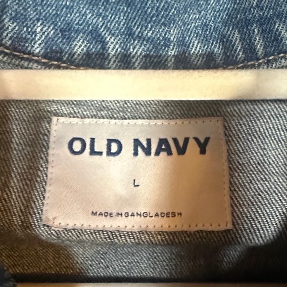 Old Navy Blue Jean Jacket - Picture 2 of 3